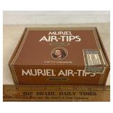 CIGAR BOX FROM THE PAST-'MURIEL AIR~TIPS'