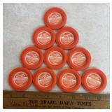 (10 COUNT)'CASASSA'S DAIRY/BRAZIL, INDIANA' BOTTLE