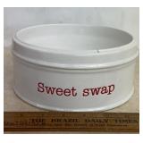 STONEWARE BOWL-'SWEET SWAP'/CHECK OUT THE PIC'S