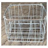 METAL DAIRY CRATE