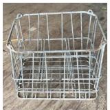 METAL DAIRY CRATE