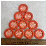 (10 COUNT)'CASASSA'S DAIRY/BRAZIL, INDIANA' BOTTLE