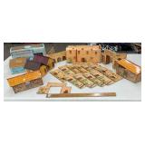 METAL TOY BUILDINGS-ASSORTED/CHECK OUT THE PIC'S