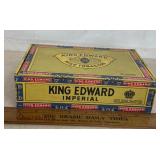 CIGAR BOX FROM THE PAST-'KING EDWARD IMPERIAL'