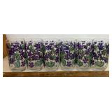 (SET OF 6)GLASS TUMBLERS-CHECK OUT THE PIC'S