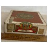 CIGAR BOX FROM THE PAST-'ANTONIO & CLEOPATRA'