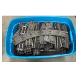 TOY TRAIN TRACK W/TOTE-CHECK OUT THE PIC'S