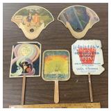 (5)VINTAGE FANS-ASSORTED/CHECK OUT THE PIC'S