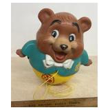 VINTAGE CHILD'S PULL TOY-BEAR