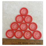 (10 COUNT)'CASASSA'S DAIRY/BRAZIL, INDIANA' BOTTLE