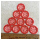 (10 COUNT)'CASASSA'S DAIRY/BRAZIL, INDIANA' BOTTLE