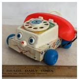 'FISHER~PRICE'PULL TOY-TELEPHONE
