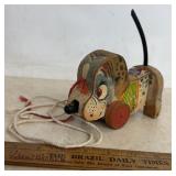 'FISHER~PRICE'PULL TOY-DOG