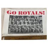 SMALL POSTER-'ROYALS BASEBALL'