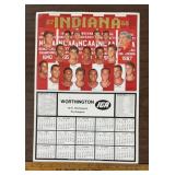 '1988' INDIANA UNIVERSITY BASKETBALL CALENDAR
