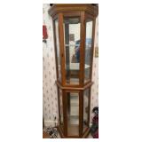 CURIO CABINET-CHECK OUT THE PIC