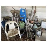 ITEMS ON THE PORCH-ASSORTED/CHECK OUT THE PIC