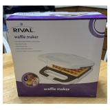 "RIVAL" WAFFLE MAKER-NEW