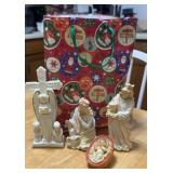 DECOR ITEMS W/BAG-CHECK OUT THE PIC