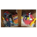 ITEMS FROM THE KITCHEN SINK CABINET-ASSORTED