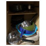 ITEMS FROM THE KITCHEN BASE CABINET-ASSORTED