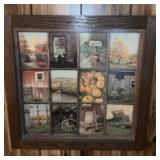 HOME WALL DECOR-APPROX. 32"x32"