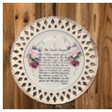 DECOR WALL PLATE-"THE LORD