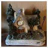 SHELF SETTER W/CLOCK-"THOMAS KINKADE"