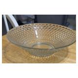 GLASS SERVING BOWL-APPROX.12" DIAMETER