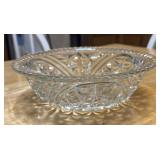 GLASS SERVING BOWL-APPROX.12" DIAMETER