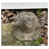 CONCRETE STATUE-FROG