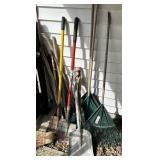 STICK/GARDEN TOOLS-ASSORTED/CHECK OUT THE PIC
