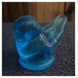 GLASS BIRD PAPERWEIGHT-CHECK OUT THE PIC