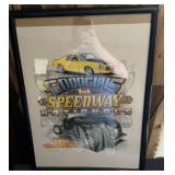 FRAMED POSTER-"GOOD GUYS"/SPEEDWAY