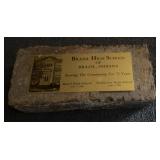 COLLECTOR BRICK-"BRAZIL HIGH SCHOOL"