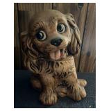 COOKIE JAR-DOG DESIGN/CERAMIC/CHECK OUT THE PIC