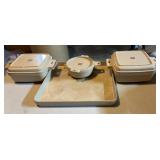 "LITTONWARE" MICROWAVE SAFE CONTAINERS & TRAY-