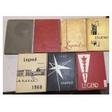 (7)"1956-1962" "PORTAGE HIGH SCHOOL" YEAR BOOKS