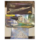 (2)MODLES & (1)PUZZLE-CHECK OUT THE PIC