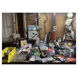 ASSORTED ITEMS FROM THE GARAGE AREA-CHECK OUT THE