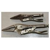 (2)"VISE~GRIP" NEEDLE NOSE PLIERS-CHEKC OUT THE