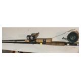 (2)FISHING RODS & REELS-CHECK OUT THE PIC