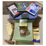 ITEMS FROM THE GARAGE W/STORAGE TOTE-CHECK OUT THE