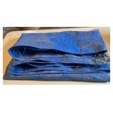 PLASTIC TARP-USED/APPROX. 4ï¿½x6ï¿½