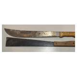 (2)MACHETES-CHECK OUT THE PIC