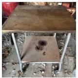 WORK TABLE/CART-CHECK OUT THE PIC