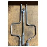 (2)SPEED WRENCHES & (1)BREAKER BAR-"CRAFTSMAN &