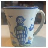 M.A. HADLEY POTTERY-MUG/GENTLEMAN