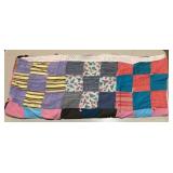 VINTAGE "PATCH" QUILT-CHECK OUT THE PIC