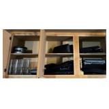 ITEMS FROM THE CABINET-ASSORTED